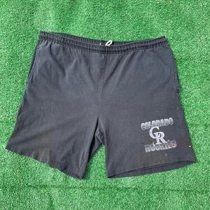 Vintage Artex Sportwear 1993 MLB Colorado Rockies size Large shorts